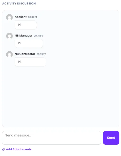 Chatting with your team