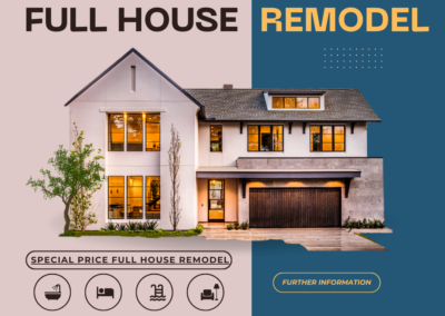 Special Price Full House Remodel